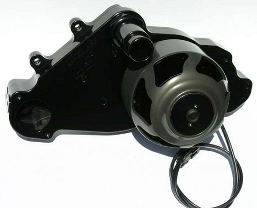 MEZIERE 55GPM, Standard Motor Electric Water Pump, Fits GM LS1 To LS8, High Flow Idler Style, Black Finish MZW Autofit