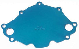 MEZIERE Early 221/289, Mates To WP111 Pump Small Block Ford Backing plate, Blue Finish MZWP112B Autofit