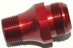 MEZIERE Inlet Fitting, 100 Series Electric Water Pumps -20AN Red Finish MZWP1020R Autofit