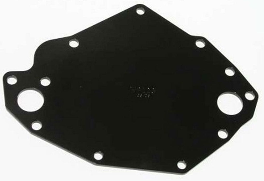 MEZIERE mates to WP111 pump Ford Cleveland Backing Plate Black Finish MZWP123S Autofit