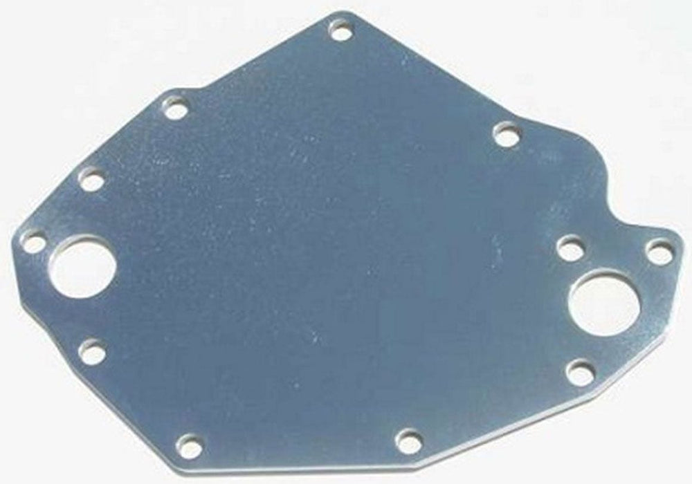 MEZIERE mates to WP111 pump Ford Cleveland Backing Plate Chrome Finish MZWP123C Autofit