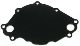 MEZIERE mates to WP111 pump Small Block Ford 5.0L Backing plate, Black Finish MZWP113S Autofit