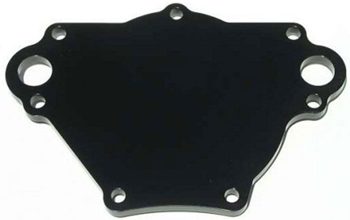 MEZIERE Mates to WP114 Pump Small Block Chrysler Backing Plate Black Finish MZWP115S Autofit