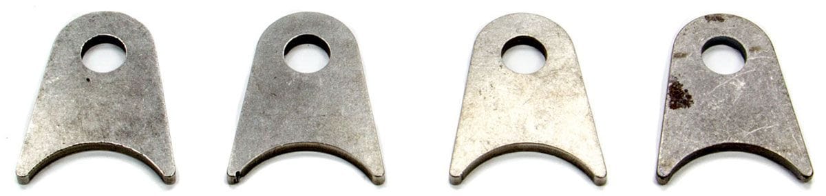 MEZIERE Suit 1-1/4" Tube With 3/8" Hole (Qty: 4) Weld-On Flat Tab 4130 Steel MZCT10512C Autofit