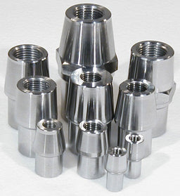 MEZIERE Suit 1-1/4" x .095" Tube With 1/2-20 L/H Thread Weld-In Female Tube End 4130 Steel With Hex MZRE1024DL Autofit