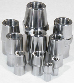 MEZIERE Suit 1-1/4" x .120" Tube With 1/2-20 L/H Thread Weld-In Female Tube End 4130 Steel With Hex MZRE1025DL Autofit