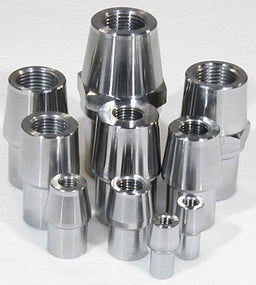 MEZIERE Suit 1-1/8" x .065" Tube With 1/2-20 L/H Thread Weld-In Female Tube End 4130 Steel With Hex MZRE1126DL Autofit