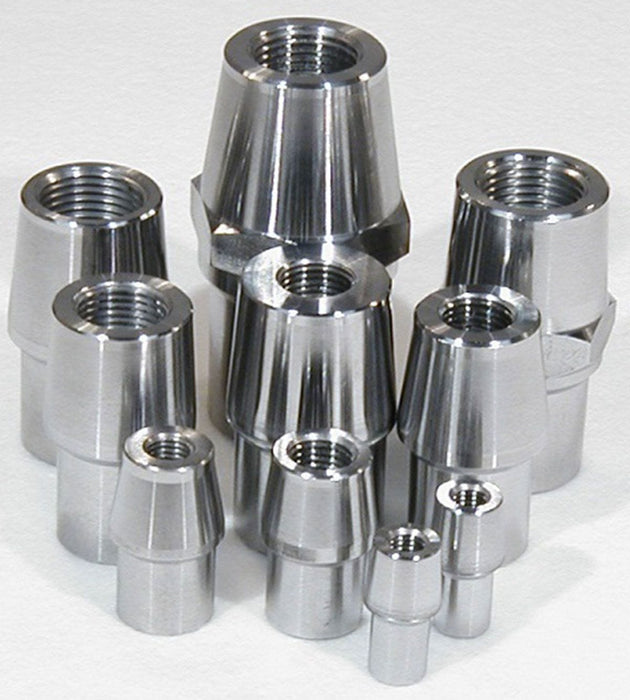 MEZIERE Suit 1-1/8" x .065" Tube With 1/2-20 L/H Thread Weld-In Female Tube End 4130 Steel With Hex MZRE1126DL Autofit