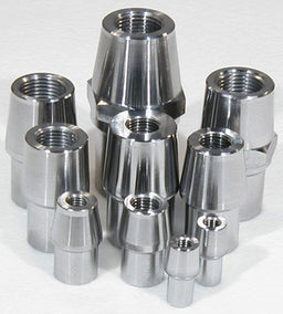 MEZIERE Suit 1-3/4" x .120" Tube With 1"-12 L/H Thread Weld-In Female Tube End 4130 Steel With Hex MZRE1036HL Autofit