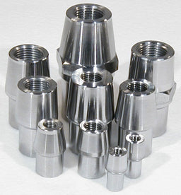 MEZIERE Suit 1" x .095" Tube With 3/8-24 L/H Thread Weld-In Female Tube End 4130 Steel MZRE1020BL Autofit