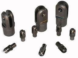 MEZIERE Suit 5/8" x .058" Tube, 3/16" Slot With 1/8" Bolt Hole Weld-In Clevis MZCE58 Autofit