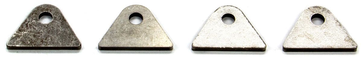 MEZIERE Suit Flat Surface With 1/4" Hole (Qty: 4) Weld-On Flat Tab 4130 Steel MZCT11312C Autofit