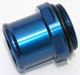MEZIERE Water Neck Fitting, For 1-1/2" Hose, Blue Finish MZWN0032B Autofit