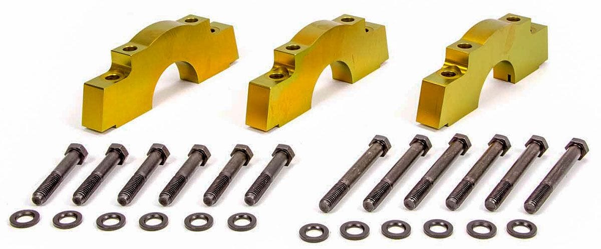 MILODON 350 Journal, Factory 4 Bolt (Straight Side Bolts) SB Chev 4 Bolt Main Cap Set MI11165 Autofit