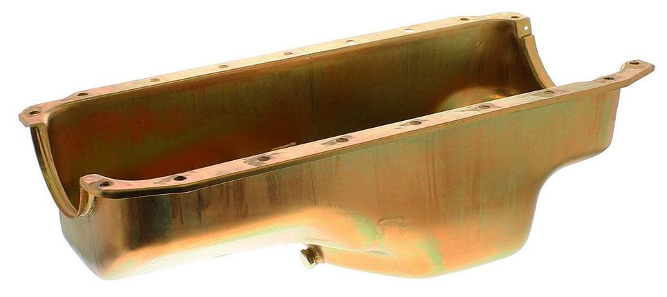 MILODON Pan Capacity 4 Quart (3.8L), 7 1/4" Deep SB Chrysler Oil Pan 360 1972-89 MI30755 Autofit
