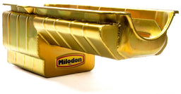 MILODON Pan Capacity 7 Quart (5.7L), 8 1/4" Deep SB Chev Oil Pan Dart SHP, RH Dipstick, 2 Piece Main Seal MI31169 Autofit