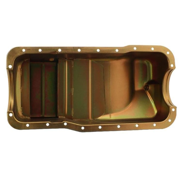 MILODON Pan Capacity 7 Quart (6.6L), 8 1/4" Deep SB Ford 302 5.0L Rear Pickup Oil Pan MI31125 Autofit