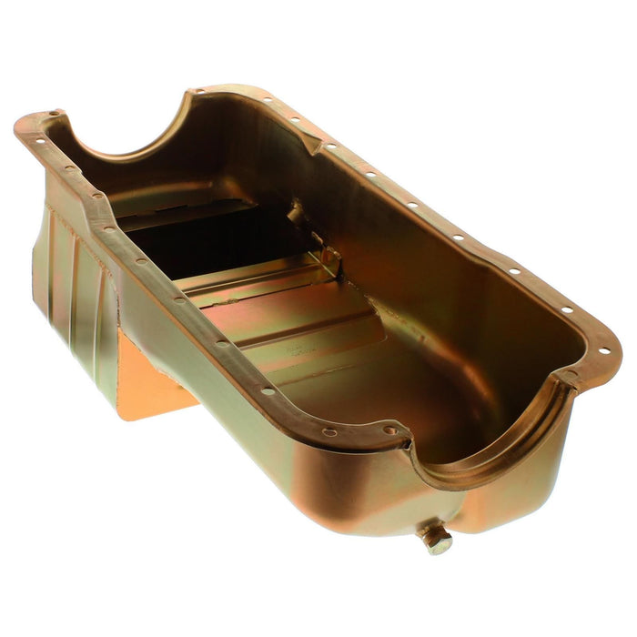 MILODON Pan Capacity 7 Quart (6.6L), 8 1/4" Deep SB Ford 302 5.0L Rear Pickup Oil Pan MI31125 Autofit