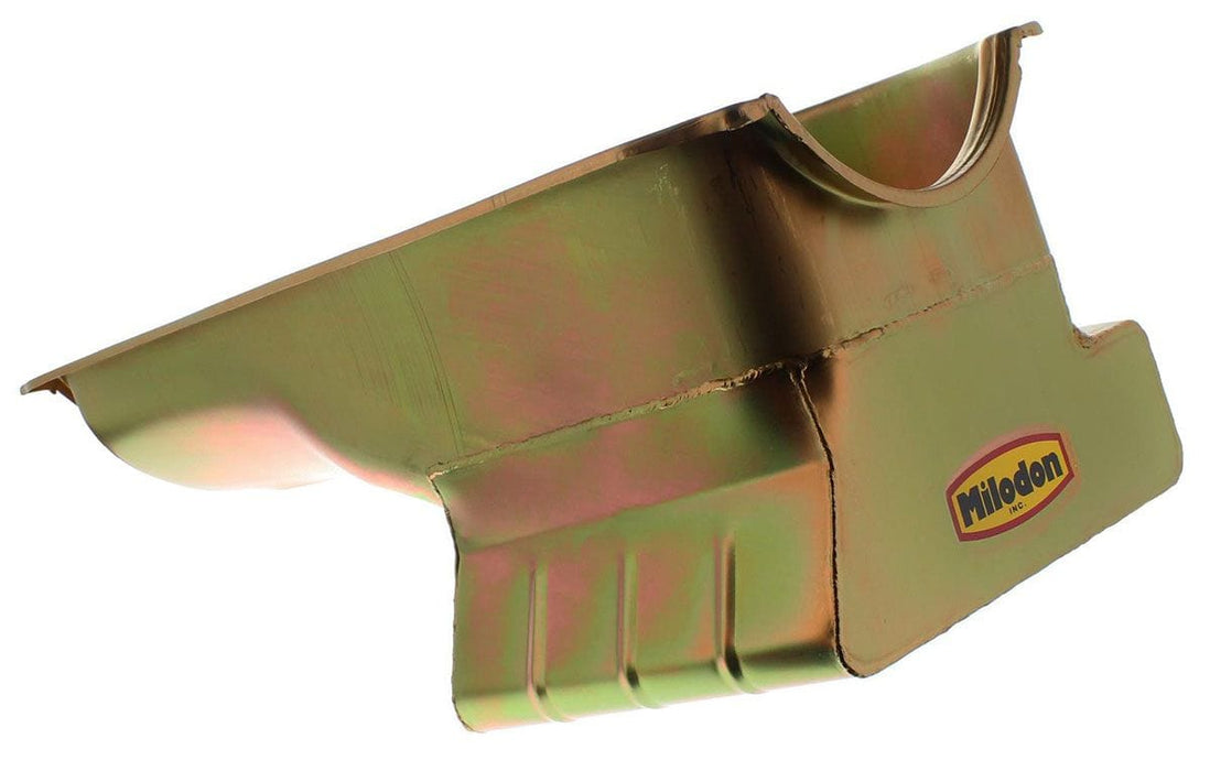 MILODON Pan Capacity 8 Quart (7.6L), 9 1/2" Deep, 9 1/2" Long, 12" Wide Ford 351 Cleveland Front Pickup MI30927 Autofit