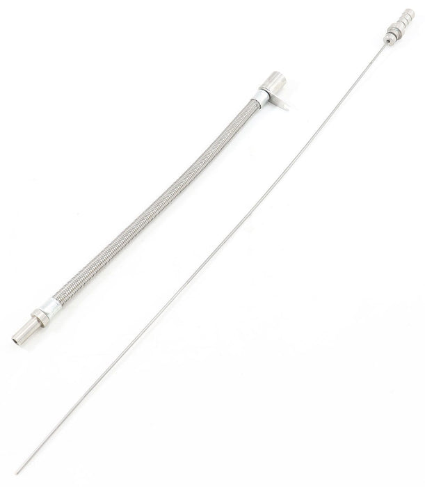 MILODON Suit Chrysler 6.1 HEMI Rear & Center Sump (Fits tube headers only) Billet Stainless Steel Engine Dipstick MI22064 Autofit