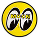 MOONEYES 3" O.D Yellow Eyeball Sticker MNDM010 Autofit