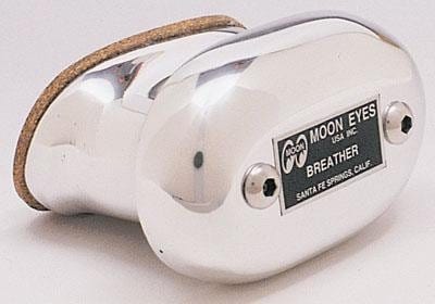 MOONEYES Aluminium Low Boy Bolt On Valve Cover Breather MNMP1700LB Autofit