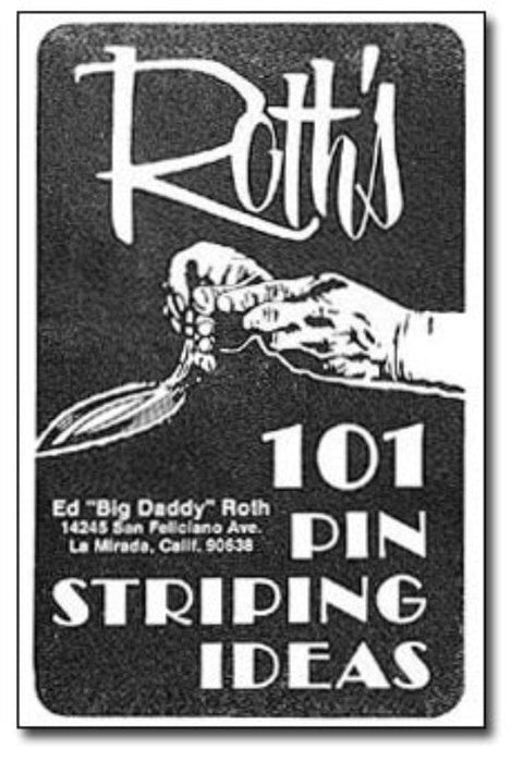 MOONEYES By Ed Roth 101 Pinstriping Ideas MNRB02BKHO Autofit