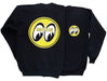 MOONEYES Large Black Jumper With Moon Logo MNSM060BKL Autofit