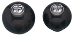 MOONEYES Large Black Knob With Black Moon Logo Shifter Knob MNMP021BBL Autofit