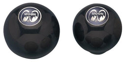 MOONEYES Large Black Knob With Black Moon Logo Shifter Knob MNMP021BBL Autofit