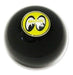 MOONEYES Large Black Knob With Yellow Moon Logo Shifter Knob MNMP021BYL Autofit