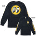 MOONEYES Large Black Long Sleeve T-Shirt With Moon Racing Cams Logo MNTM112BKL Autofit