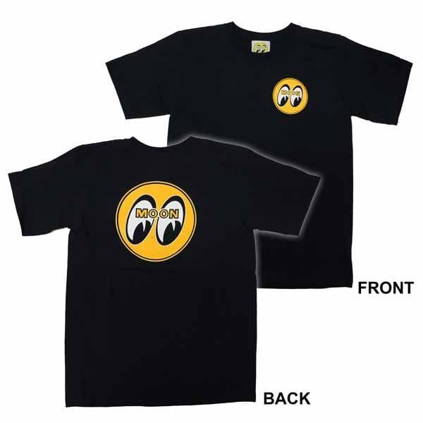 MOONEYES Large Original Mooneyes Black T-Shirt MNTM066BKL Autofit