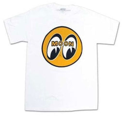 MOONEYES Large Original Mooneyes White T-Shirt MNTM001WHL Autofit