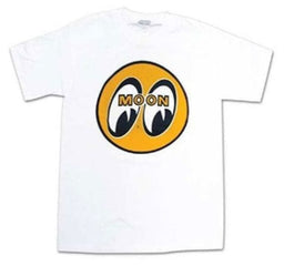 MOONEYES Medium Original Mooneyes White T-Shirt MNTM001WHM Autofit