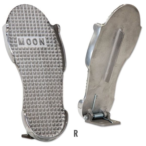 MOONEYES R/H Foot Shape Cast Aluminium Foot Pedal MNMP4580R Autofit