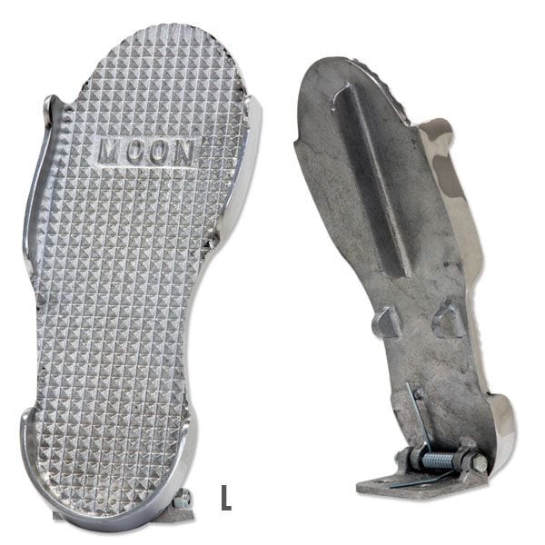 MOONEYES R/H Foot Shape Cast Aluminium Foot Pedal MNMP4580R Autofit