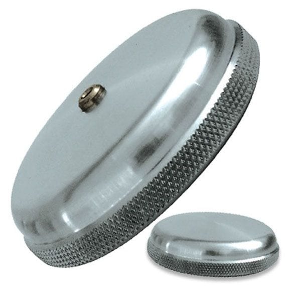 MOONEYES Vented With Knurled Edge Billet Aluminium Fuel Cap MNMP606V Autofit