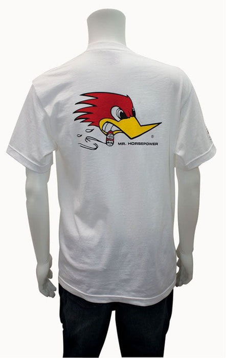 MOONEYES XX-Large Mr Horsepower White T-Shirt MNCST06WHXX Autofit