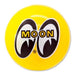 MOONEYES Yellow With Moon Logo Antenna Ball MNMG015 Autofit