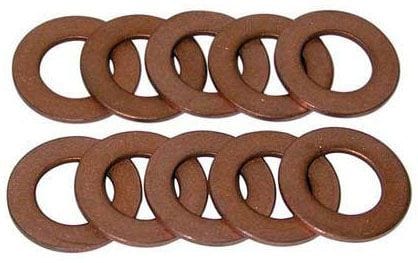 MOROSO 1/2" I.D x 7/8" O.D, 10-Pack Copper Drain Plug Washers MO97010 Autofit