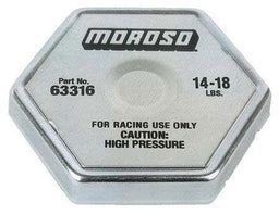 MOROSO 14-18 lbs Racing Radiator Cap MO63316 Autofit