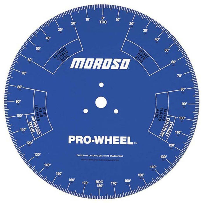 MOROSO 18" Degree "Pro Wheel" For Engine Stand Use Degree Wheel MO62191 Autofit