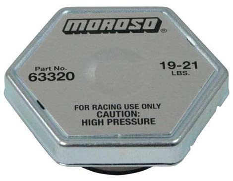 MOROSO 19-21 lbs Racing Radiator Cap MO63320 Autofit