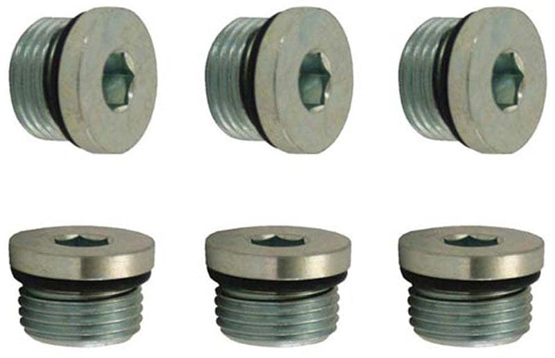 MOROSO -8AN, 3/4"-16 with O-ring for Oil Pans with Kick Out Designs (6) Steel Plugs MO97005 Autofit