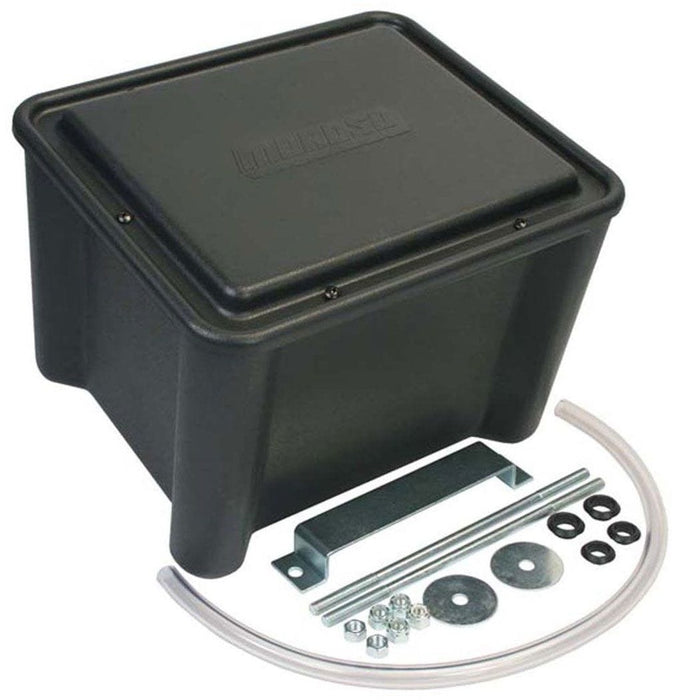 MOROSO Black, 13-1/8" W x 11-1/8" D x 11-1/8" T Sealed Battery Box MO74051 Autofit