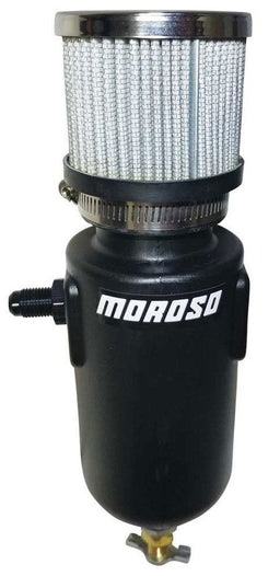 MOROSO Black Polyethylene With -6AN Fiting Breather Tank MO85406 Autofit