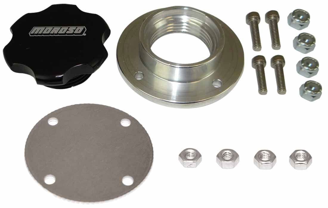 MOROSO Bolt-In With 1.250" Filler Hole Valve Cover Oil Filler Kit MO68485 Autofit