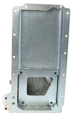 MOROSO Clear Zinc Finish, Road Race Rear Sump Suit Chev LS Series With Filte Steel Wet Sump Oil Pan, 6" Deep, 6.6L MO20142 Autofit