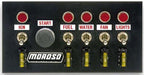 MOROSO Includes: Ignition/Starter Button, Fuel, Water, Fan & Lights Switch Drag Race Switch Panel, 4" x 7.75" MO74131 Autofit